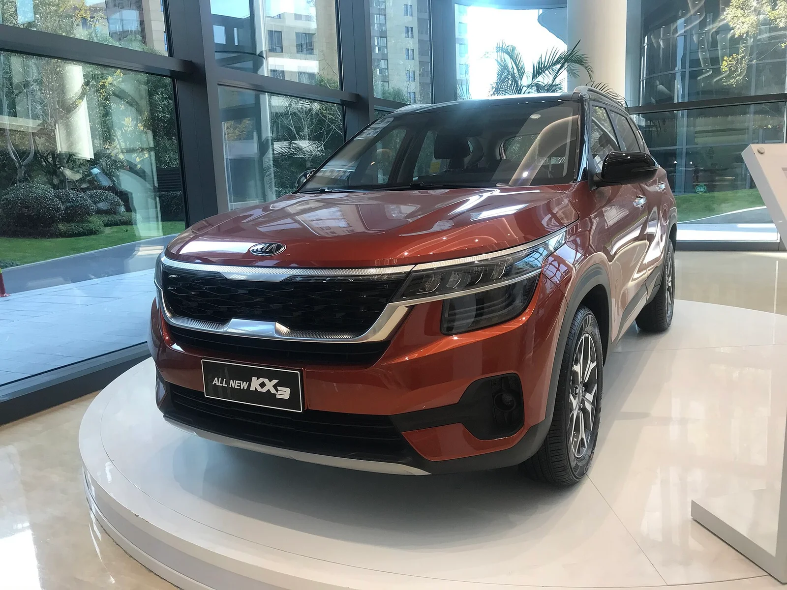 Kia KX3 — иллюстрация модели